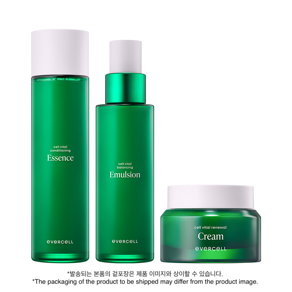 에버셀 셀 바이탈 스킨케어 3종 / Evercell Cell Vital Skin Care Program